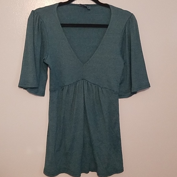 Michael Stars Tops - Michael Stars Teal Babydoll Top